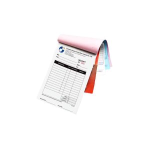 A4 Invoice Books (1+2 ) 4Color - Offset