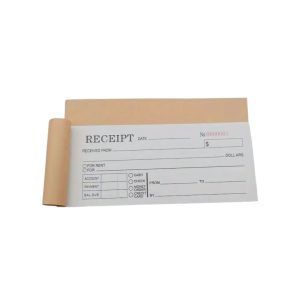 A5 Receipt Voucher Books (1+2) 4 Color - Offset