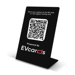 Acrylic QR Code Display Stand