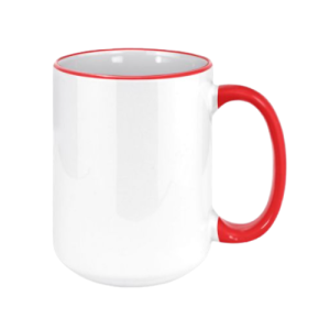 Ceramic Mug with Cork and Lid 330ML DWGL