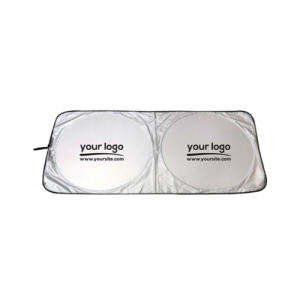 Car Sun Shade Silver One color Printing