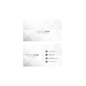 Business Card Ice White -Digital