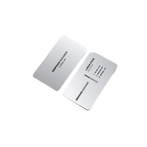 Business Cards with Silver Foil - Digital