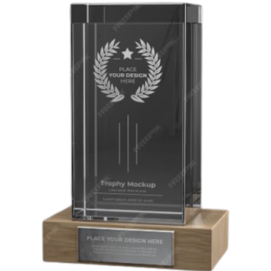 Crystal Trophy -12