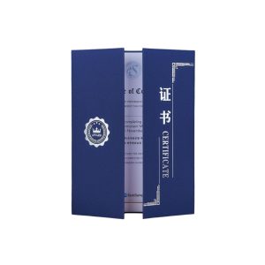 Certificates Jackets Premium Finishes