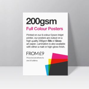 Poster - LF - Inkjet