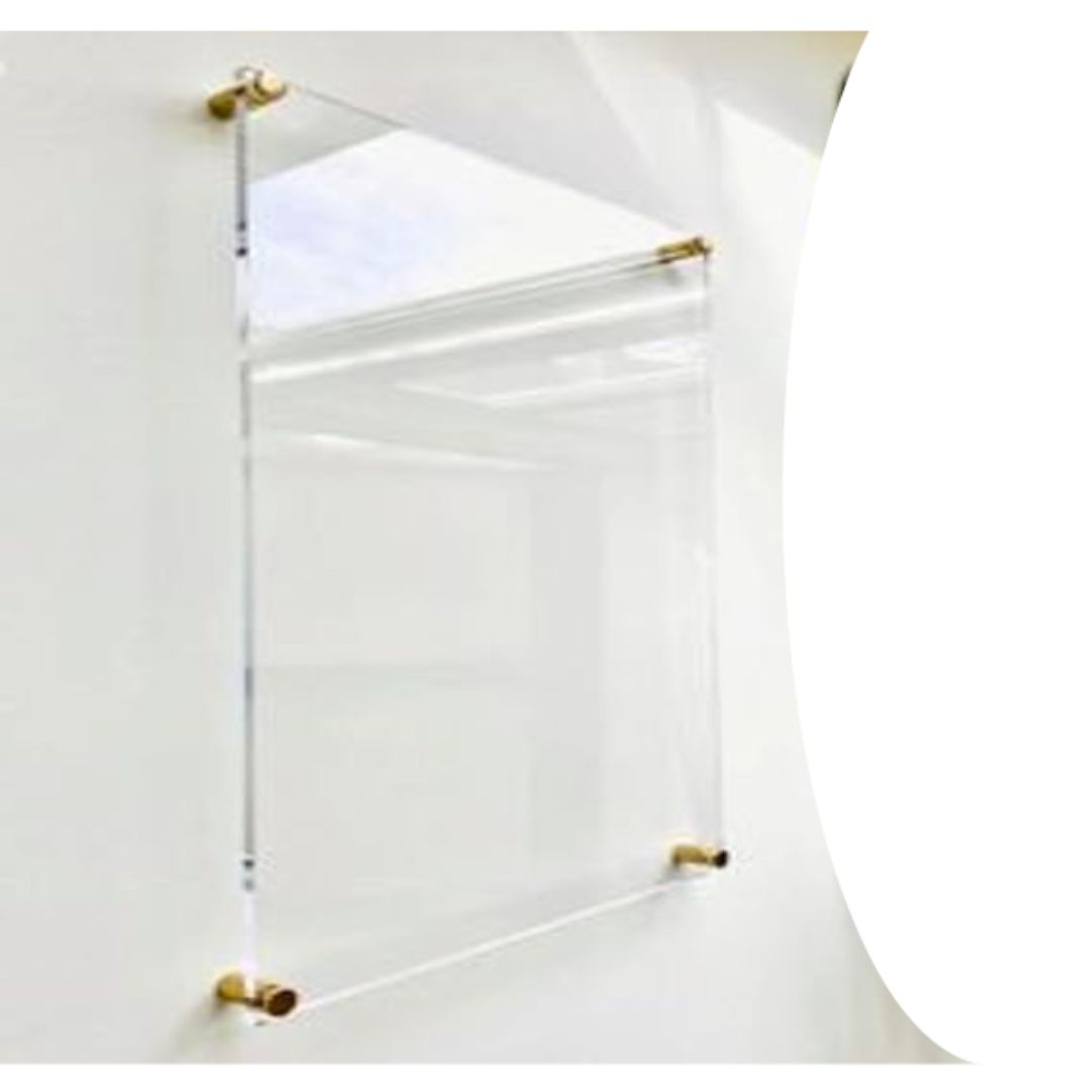 Sandwich Clear Acrylic Display