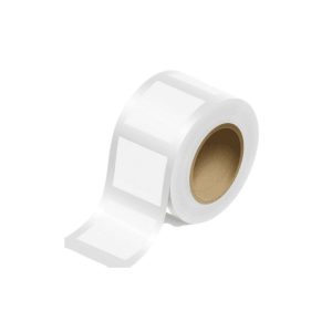 Square Labels PP Plastic Sticker With Lamination 1000 Labels/Roll
