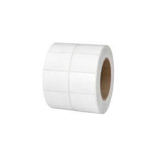 Square Labels Semi Glossy Paper Without Lamination 1000 Labels/Roll