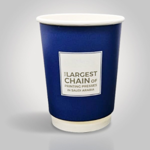 12oz Custom Printed Double Wall Insulated Paper Cup Without Lid